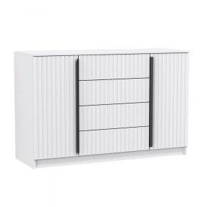 Брандо 67.11 Комод 4 ящика с дверками МДФ